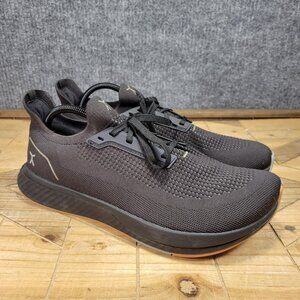 Flux Adapt Runner Black Gum Mens Size 11.5 Running Barefoot Minimal Knit Shoes